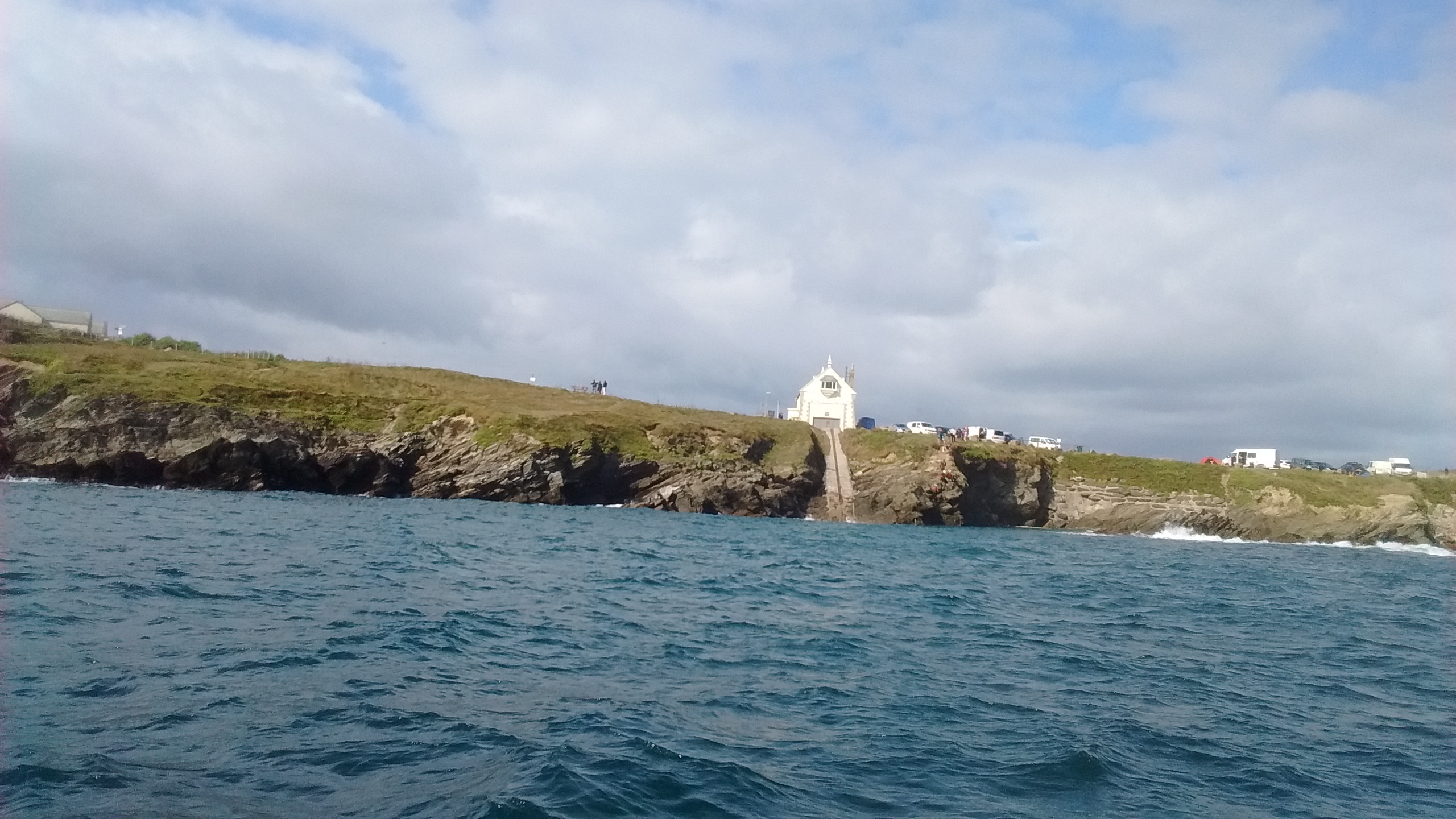 Newquay's old Lifeboat station and slip